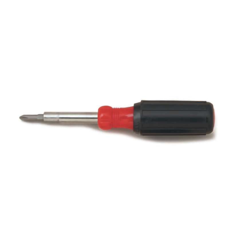 Screwdriver, Cushion Grip, 6-in-1